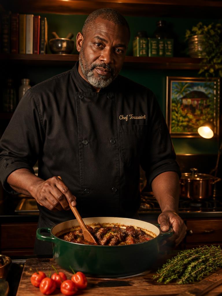 Chef Toussaint — Caribbean / Haitian instructor portrait